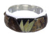 Jewelry Southwest Silver Tiger Eye Multicolor Ring Size 6-3/4 AX37208